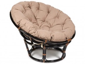 Кресло Papasan 23/01 W с подушкой Antique brown, экошерсть Коричневый в Верхней Салде - verhnyaya-salda.магазин96.com | фото