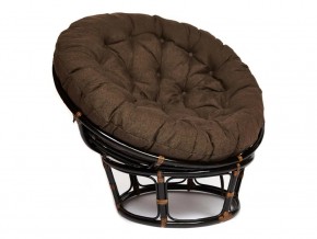 Кресло Papasan 23/01 W с подушкой Antique brown, ткань Коричневый в Верхней Салде - verhnyaya-salda.магазин96.com | фото