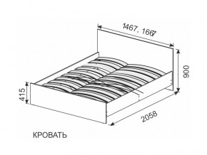 Кровать 1600х2000 ортопедическое основание в Верхней Салде - verhnyaya-salda.магазин96.com | фото