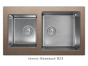 Мойка комбинированная Tolero twist TTS-840 Темно-бежевый 823 в Верхней Салде - verhnyaya-salda.магазин96.com | фото