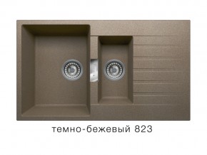 Мойка кварцевая Tolero Loft TL-860 Темно-бежевый 823 в Верхней Салде - verhnyaya-salda.магазин96.com | фото