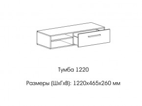 Тумба 1220 (низкая) в Верхней Салде - verhnyaya-salda.магазин96.com | фото